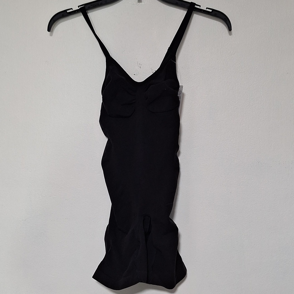 Women's Shapewear Bodysuit Thigh Shaper Tummy Control Black
